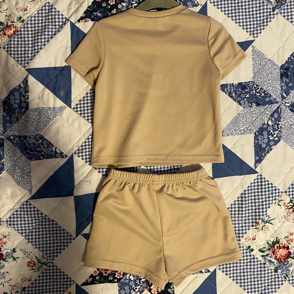 Tan 2 Pc Set - Picture 5 of 5